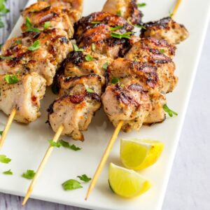 BBQ Skewers (3) Pork or Chicken