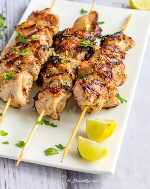 BBQ Skewers (3) Pork or Chicken